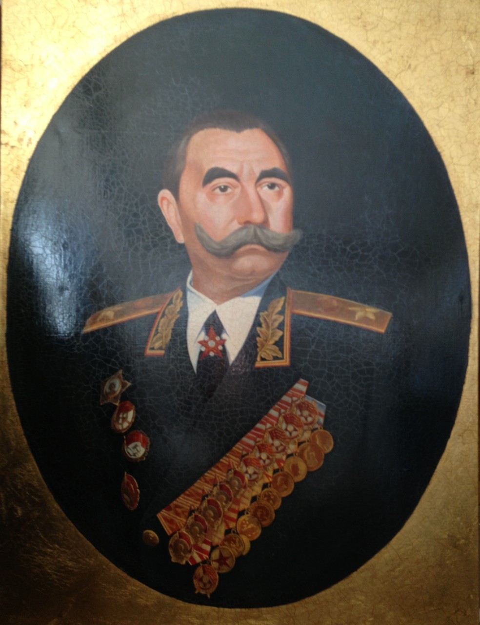 Портрет маршала С М Будённого