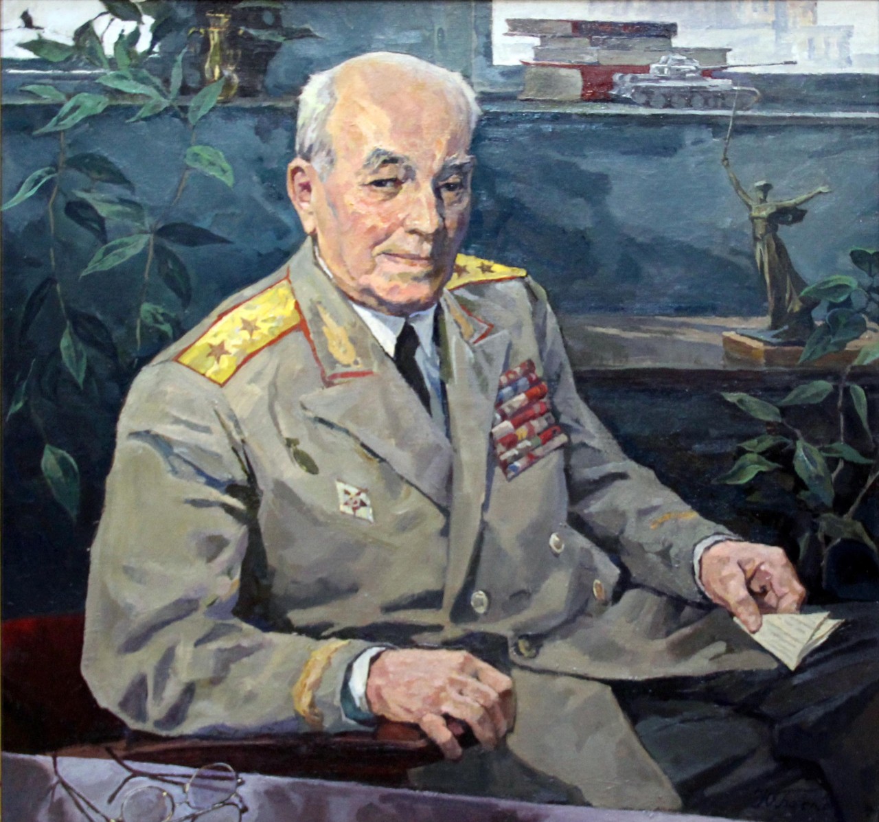 Портрет генерала танковых войск Орлова Н.Г